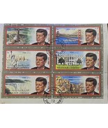 Sharjah UAE Stamps Collection Prominent Persons Kennedy Set of 6 - £39.56 GBP