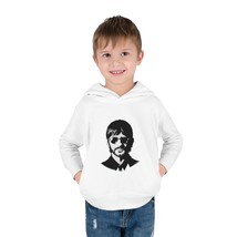 Toddler Ringo Starr Pullover Fleece Hoodie - Black and White Illustration - £26.67 GBP