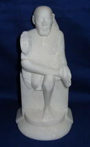 9&quot; New marble Fat Sai statue lord sculpture white handmade idol religiou... - £271.92 GBP