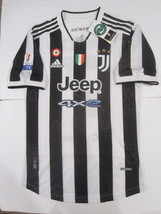 Cristiano Ronaldo Juventus Coppa Italia Match Slim Home Soccer Jersey 2021-2022 - £79.93 GBP