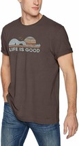 NWTS!   LIFE IS GOOD MENS  &quot;GUITAR SUN&quot;  S/S VINTAGE CRUSHER TEE....(XXL) - £22.15 GBP