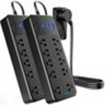Monster 4 ft. L 3 outlets Power Strip with USB Ports Black - $22.95