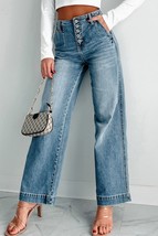 Button Fly High Waist Jeans - $79.95