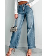 Button Fly High Waist Jeans - $79.95