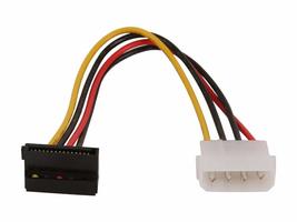 STARTECH.COM 6IN 4 PIN MOLEX to Right Angle SATA Power Cable Adapter - $12.93