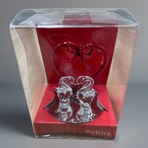 ❤️ Vintage Publix Valentine’s Day Glass Swans Decoration – Mirrored - $24.75