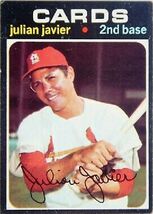 1971 Topps Julian Javier, Montreal Expos, Baseball Sports Card #185, Chr... - $1.95