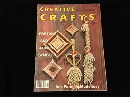 Creative Crafts Magazine October 1976 Fortune and Harvest Symbols - £7.82 GBP