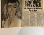 Olivia Newton John vintage 2 Page Article Wants To Be Another Doris Day AR1 - $6.92