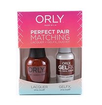 Orly Penny Leather Perfect Pair Matching Lacquer Plus Gelfx Duo Kit, 2 C... - $16.95