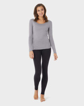 32 DEGREES Womens 2 Pack Ultra-Light Baselayer Scoop Top Size Small Color H Grey - £20.62 GBP