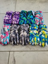 Wholesale Bulk Lot 10 Pairs Women&#39;s Winter Waterproof Snow Ski Gloves - £46.88 GBP