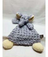 Demdaco Elephant Lovey Rattle Plush Gray Baby Security Blanket Soft Flat... - €7,47 EUR