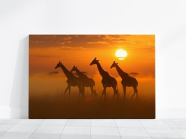 Giraffe Photo, Wildlife Photography, Animal Photo Print, Family of Giraffes Art - £17.99 GBP+