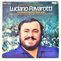 Luciano Pavarotti The World&#39;s Favorite LP Vinyl Album 1975 London OS 26384  - £5.87 GBP