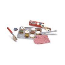 Melissa &amp; Doug Slice &amp; Bake Wooden Cookie Set  - £41.58 GBP