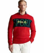 Polo Ralph Lauren Sport Knit Pullover Sweater Red ( S )  - $4,202.94 MXN