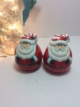 Christmas Santa Claus Salt &amp; Pepper Shakers Santa - $19.19