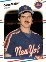 1988 Fleer #153 Gene Walter NM Near Mint Mets ID:45958 - $1.67