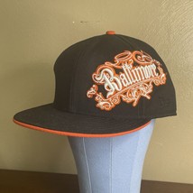 MLB Baltimore Orioles Black Embroidered New Era 59Fifty Tag Size 7 5/8 *... - $18.69