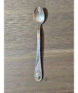 Vintage Gerber Baby Spoon Silver Plate Classic Design Baby Face Long Handle - £4.63 GBP