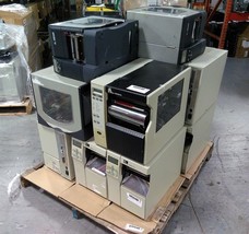 Lot of 14 Defective Zebra 105SL ZM400 Z4Mplus 170 XiIII Thermal Printers AS-IS - £737.88 GBP