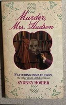 MURDER, MRS HUDSON by Sydney Hosier (1997) Avon Sherlock Holmes.paperback 1st - £11.86 GBP