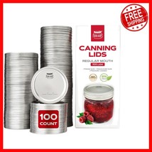 2.7&quot; Airtight Canning Lids - 100-Pack Steel &amp; Silicone for Superior Food... - $1,014.61 MXN