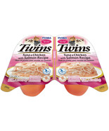 Inaba Twins Tuna, Chicken &amp; Salmon Recipe Cat Side Dish - £3.91 GBP