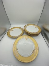 Alpine Cuisine Fine Porcelain Germany 10.5” Plates Grapevine Lot Of 8 - £47.54 GBP
