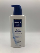 NIVEA Body Pure Moisture Daily Lotion 13.5 oz Discontinued Rare Bs82 - £10.46 GBP