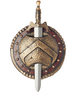 Gladiator Spartan Combat Shield and Sword Halloween Costume Accessory - $43.99