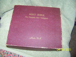 very cool vintage  audio book {holy bible} - £15.77 GBP