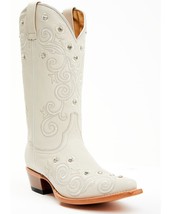 Shyanne Women&#39;s Victoria Hueso Studded Stitched Western Boots - $165.75