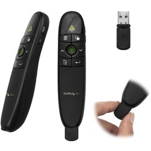 StarTech.com Wireless Presentation Remote with Red Laser Pointer - 90 ft... - £47.95 GBP