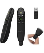 StarTech.com Wireless Presentation Remote with Red Laser Pointer - 90 ft... - £45.08 GBP