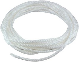 70&#39; Ft 5/16&#39;&#39; Braided White Nylon Flagpole Halyard (Rope) - £17.91 GBP