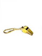 Nautical Ship Coach Whistle Dog Whistle Rape Whistle Keychain ~ Whistle ... - $5.91