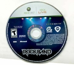 Rock Band Microsoft Xbox 360 Video Game DISC ONLY Music Rhythm Concert Guitar - £14.39 GBP