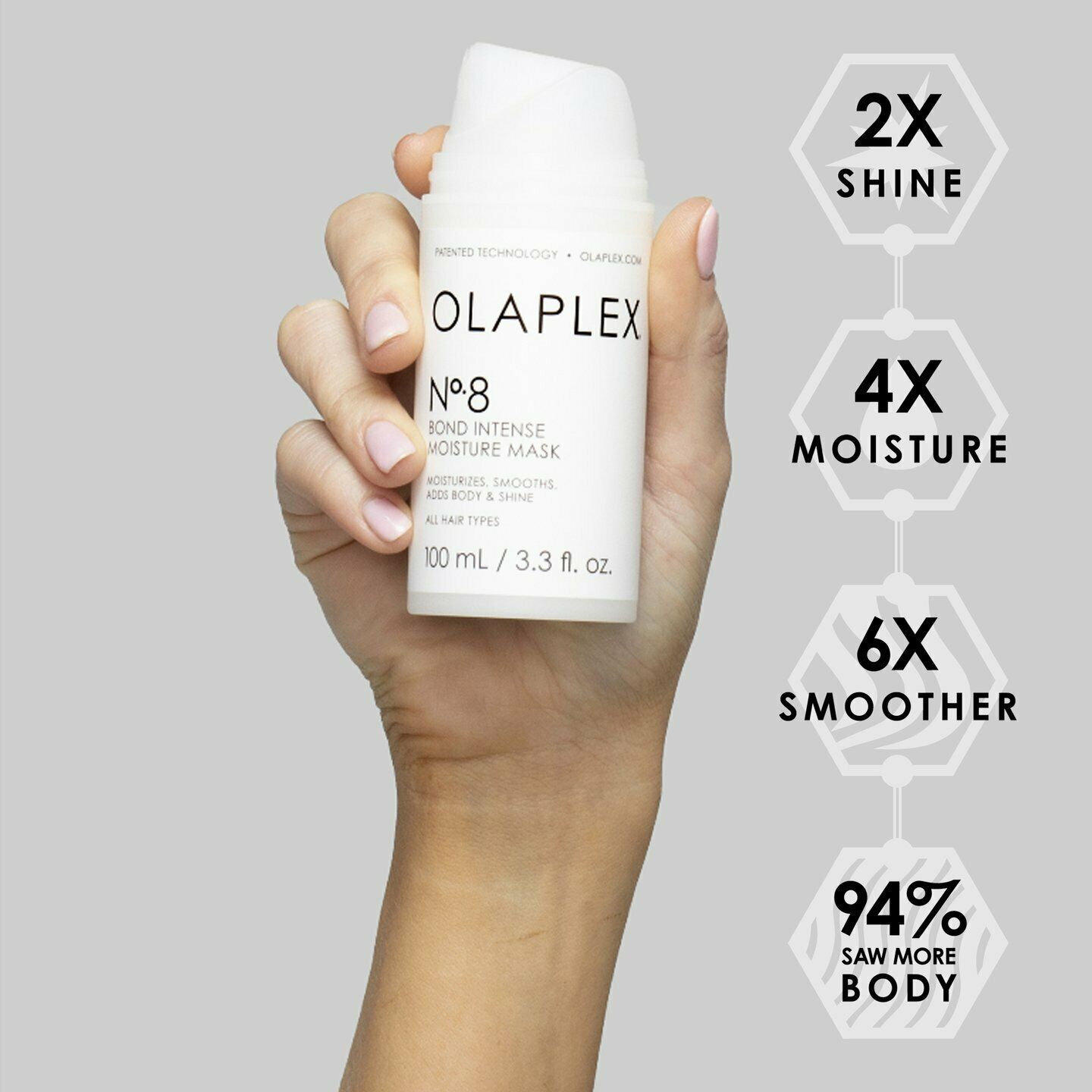 OLAPLEX Nº.8 A Multi-Benefit, Reparative Hair Mask shine, smoothness, body NEW - $26.60