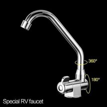 Brass Cold Water Folding Faucet Tap 225*94mm #005 Marine Boat RV Caravan    - $83.00