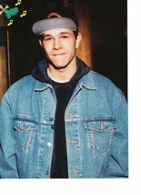 Marky Mark Wahlberg Andrew Shue teen magazine pinup clipping jean jacket hat - £7.98 GBP
