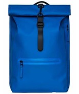 Rains Rolltop Rucksack W3 Waterproof Backpack Waves Blue 19.2&quot;H x 12.8&quot;W... - $2,579.99 MXN