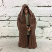 Star Wars Episode 1 Obi Wan Kenobi Figure With Jedi Robe LFL Hasbro Vint... - $9.89