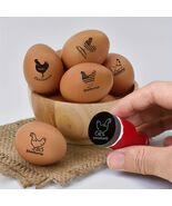 Custom Egg Stamp, Personalized Egg Stamp, Egg Stamps For Fresh Eggs, Far... - $21.00
