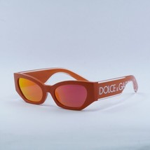 DOLCE &amp; GABBANA Kids DX6003 33386Q Orange/Dark Violet Mirror Red 48-18-1... - $92.56