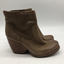 Kork Ease Korks Q20822 Bootie Brown Leather Ankle Boot US Size 6 M - £39.43 GBP