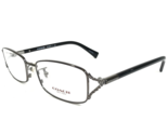 Coach Eyeglasses Frames HC 5073 9017 Black Grey Rectangular Full Rim 52-... - $41.88