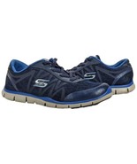 Skechers Navy Blue Shoes Womens Size 9.5 Athletic Shoes Sport Active Run... - $39.63