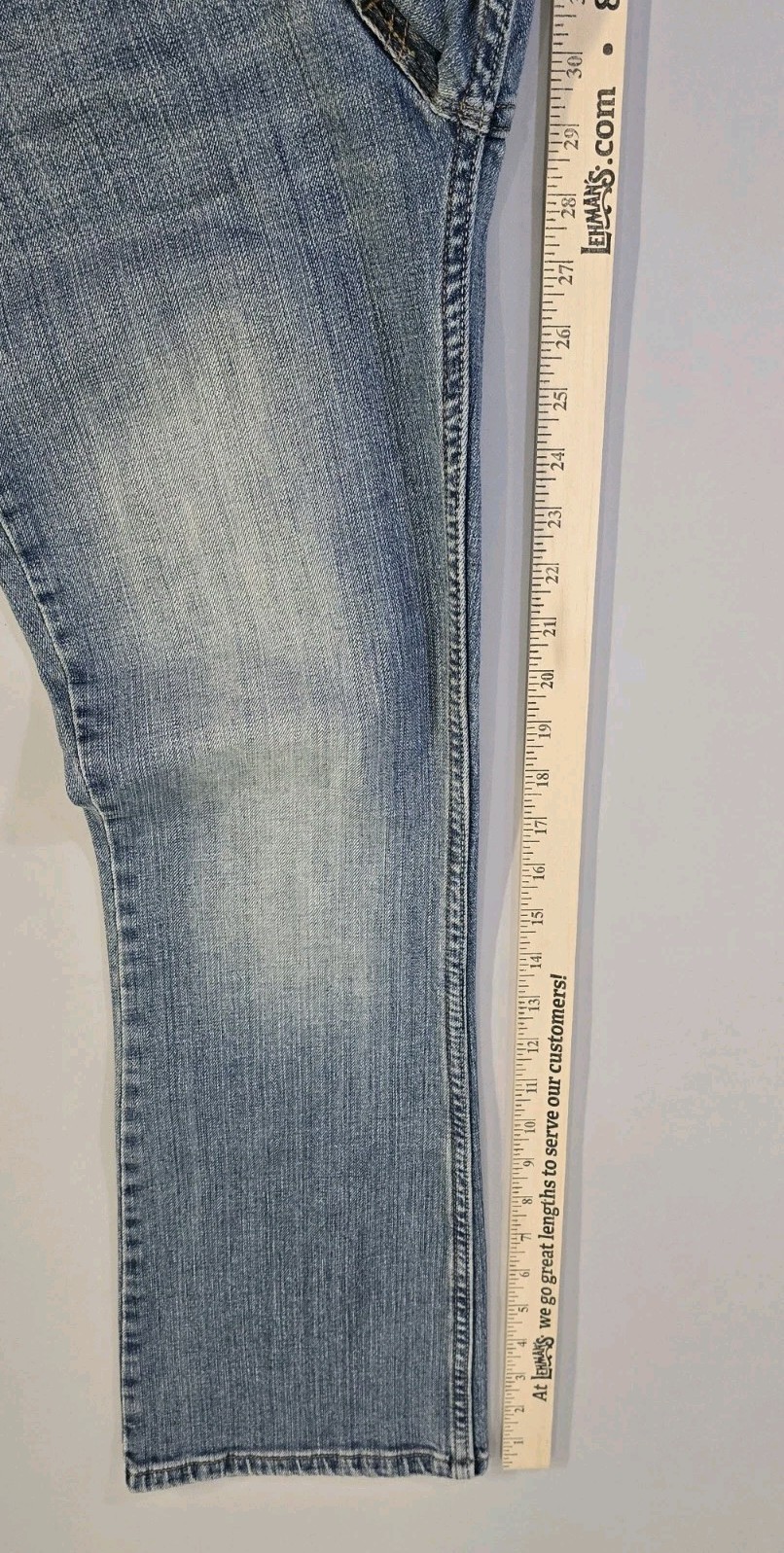 Levi’s 524 Too Superlow Jeans Womens Sz 9 Short Low Rise Bootcut Denim Western Item image 8